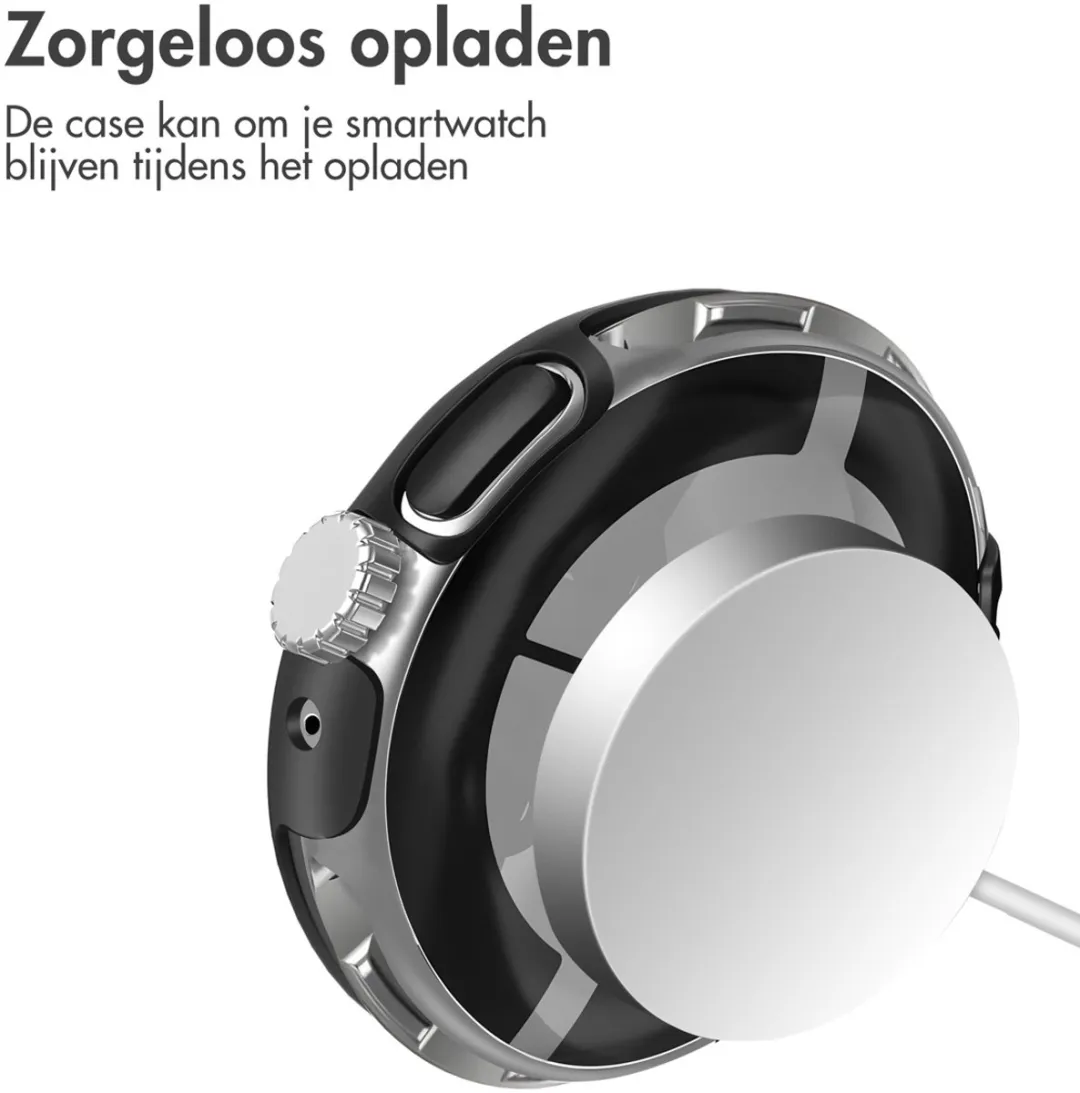 Imoshion Screen Protector Google Pixel Watch 3/4 45mm - Zwart
