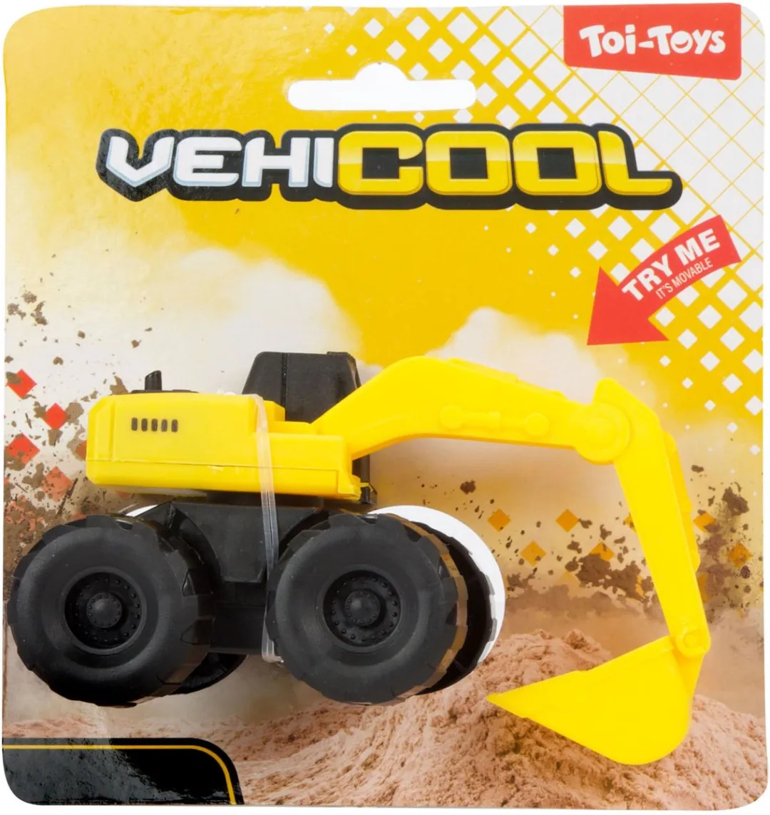 Toi-Toys Vehicool Mini Werkvoertuig 20333Z - Multikleur