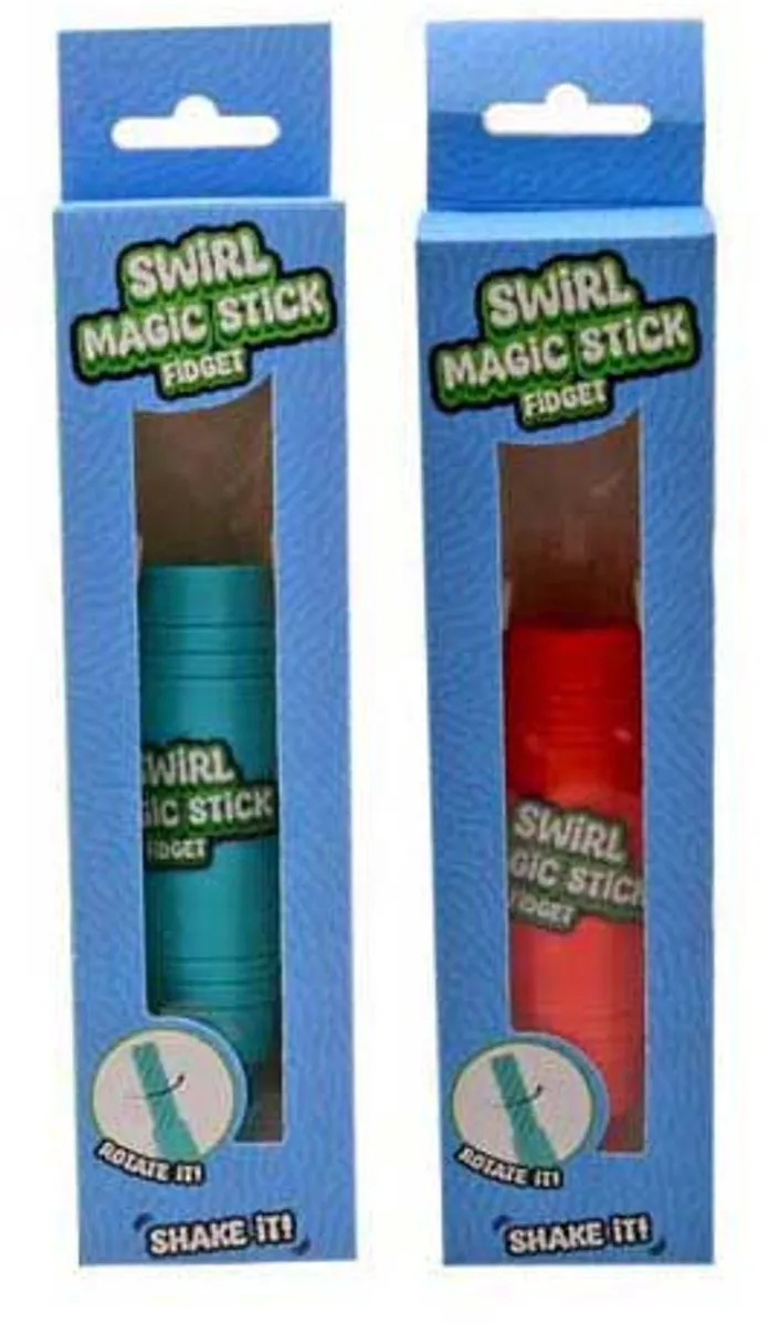 Johntoy Twist Swirl Magische Stok - Multicolor