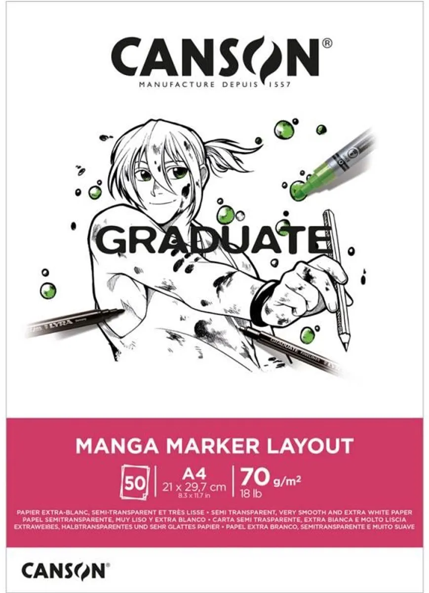 Canson Graduate Tekenblok A4
