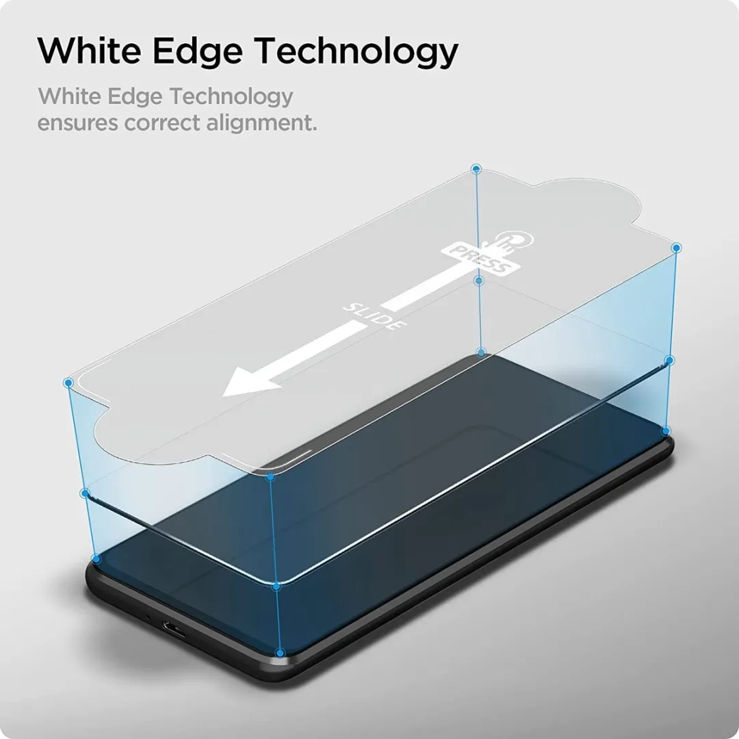 Spigen Glas.tR Slim AGL05971 Screen Protector - 2 Stuks