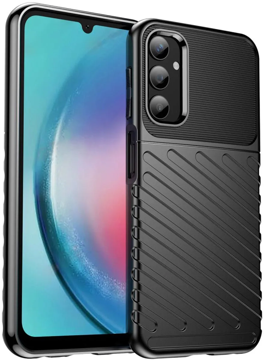 Imoshion Hoesje Samsung Galaxy A25 Thunder Backcover - Zwart