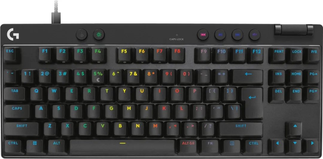 Logitech G Pro X TKL Rapid 920-013233 Gaming Toetsenbord - Zwart
