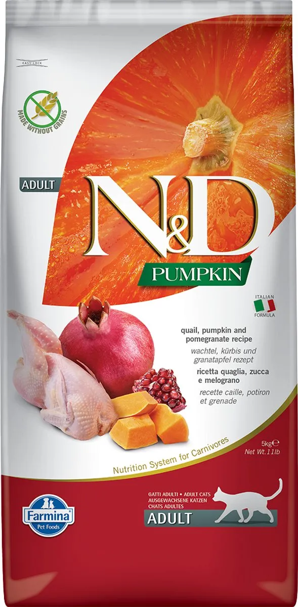 Farmina N&D Pumpkin Adult Kattenvoer - Kalkoen 5kg