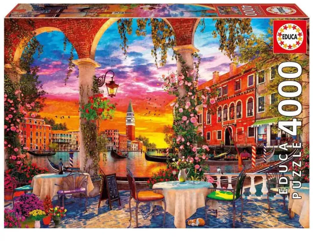 Educa Venecia 4000 Puzzle - 4000 Stuks - Multicolor