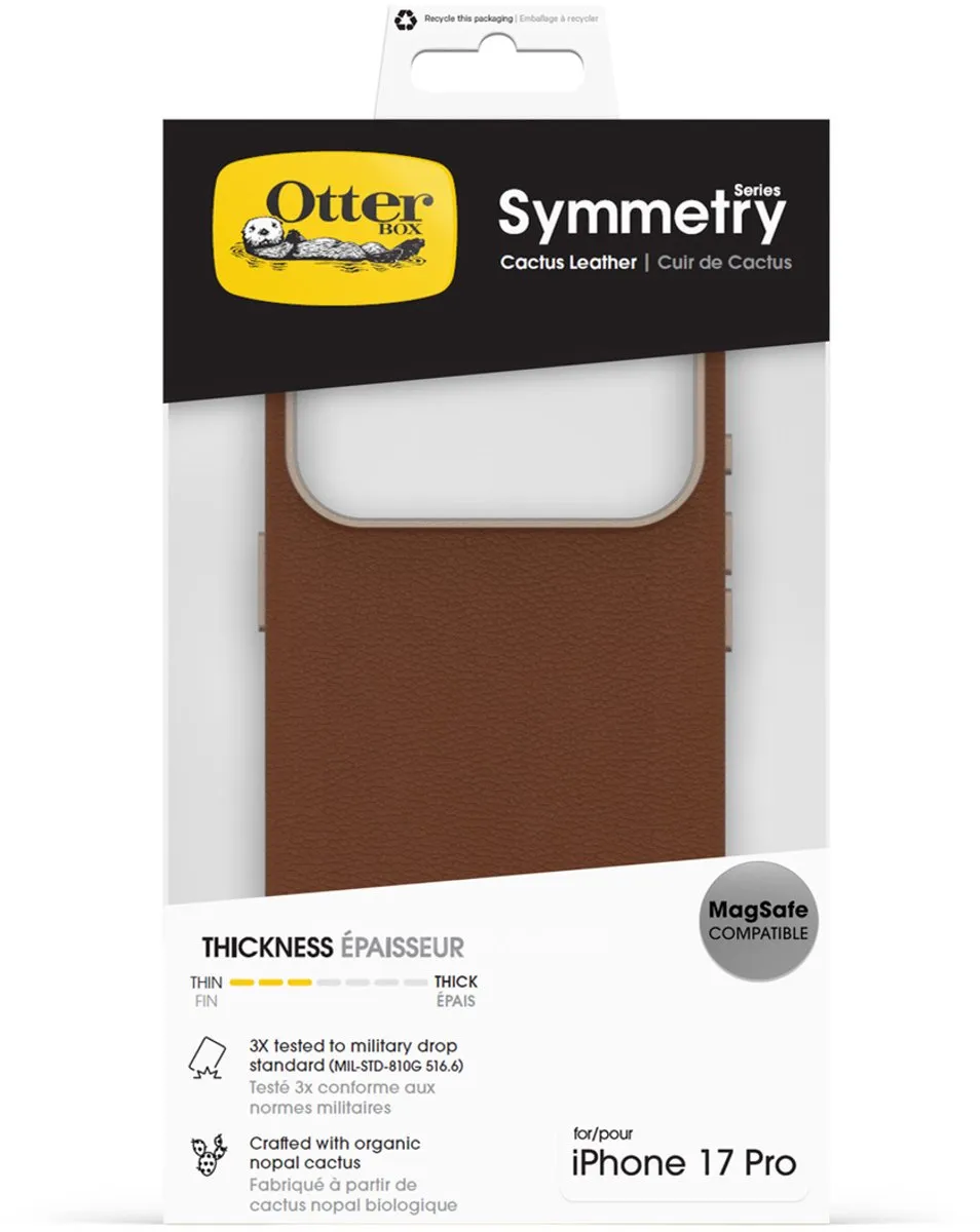 OtterBox Symmetry Cactus iPhone 17 Pro Backcover - Bruin - 77-99049