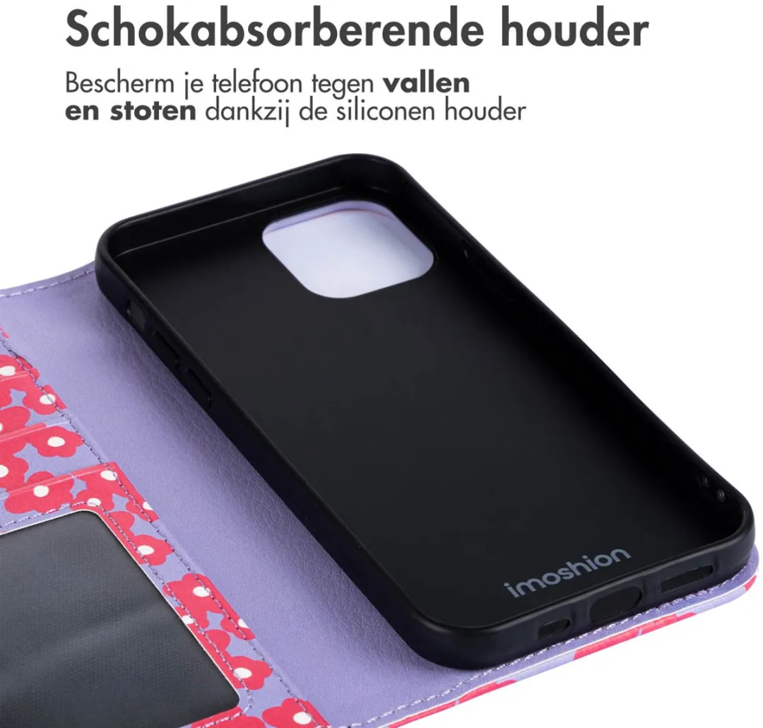 Imoshion iPhone 13 Hoesje Dusty Rose Blossoms - 3 Pasjes