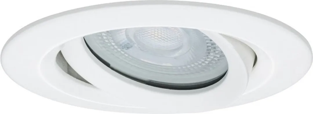Paulmann LED-inbouwlamp Nova Coin 6W 470lm 2700K - 84mm Wit mat