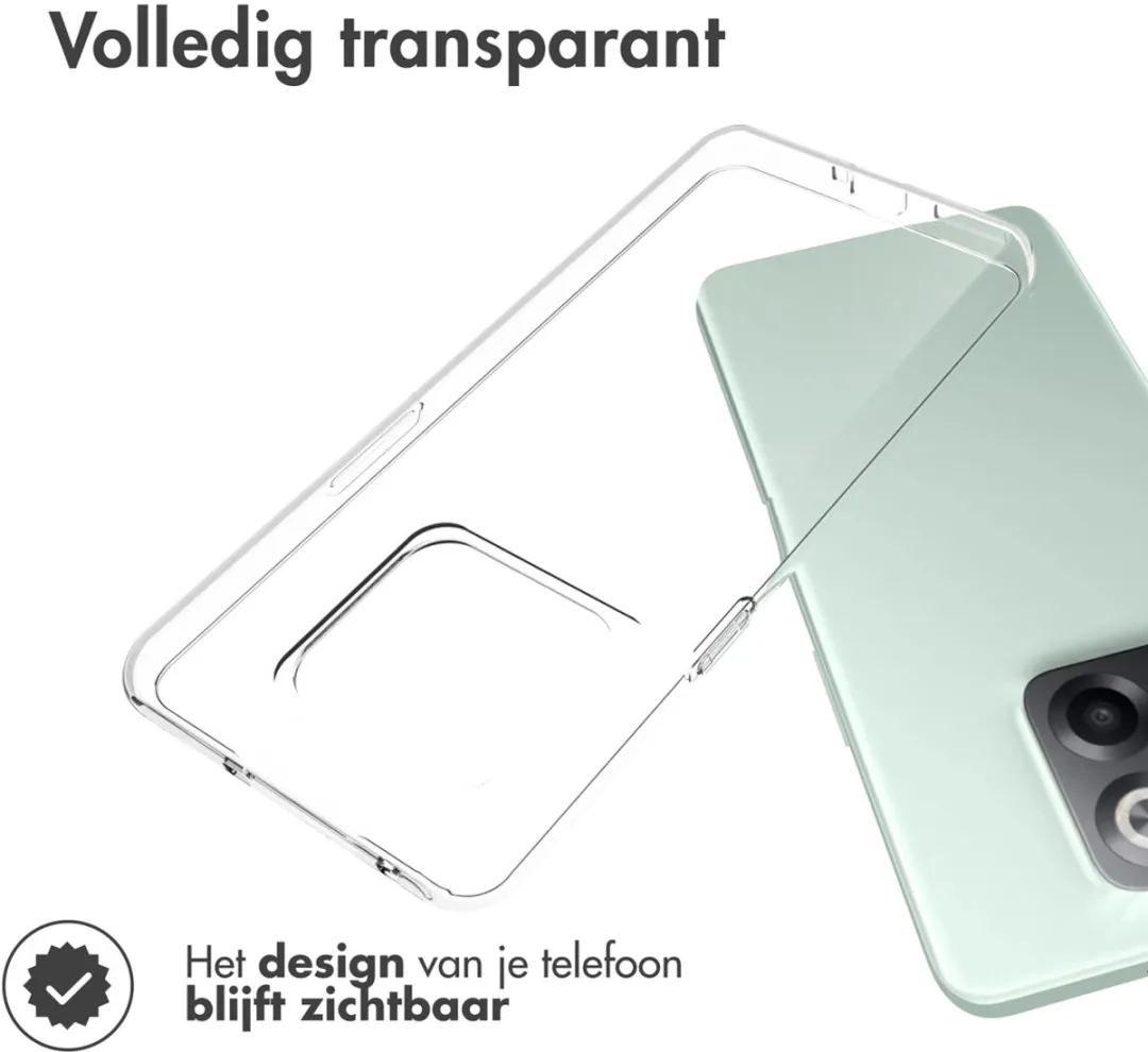 Accezz Hoesje OnePlus 10T - Transparant