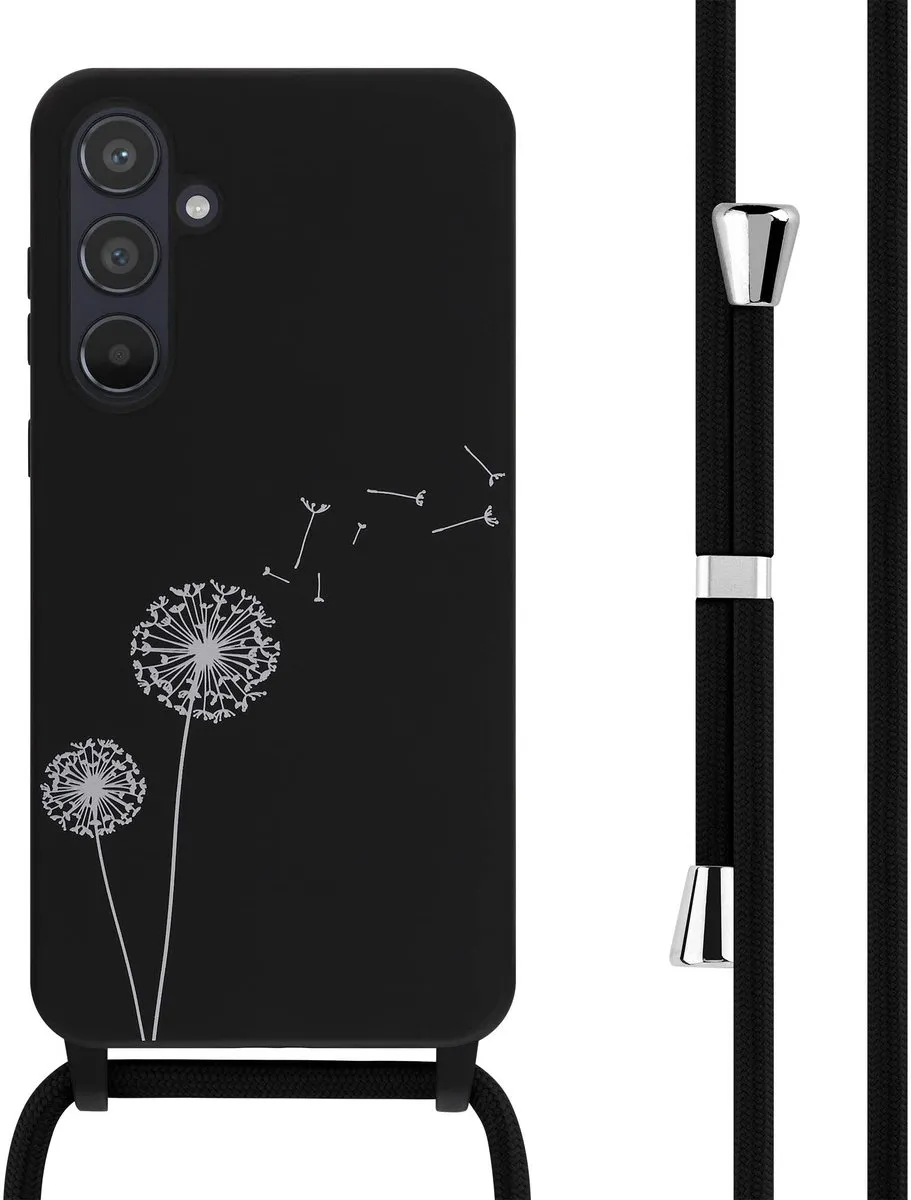 Imoshion Hoesje Samsung Galaxy A55 - Siliconen Dandelion Black
