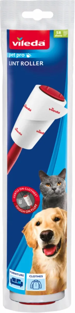 Vileda PetPro Kleefborstel 173390 - Multicolor