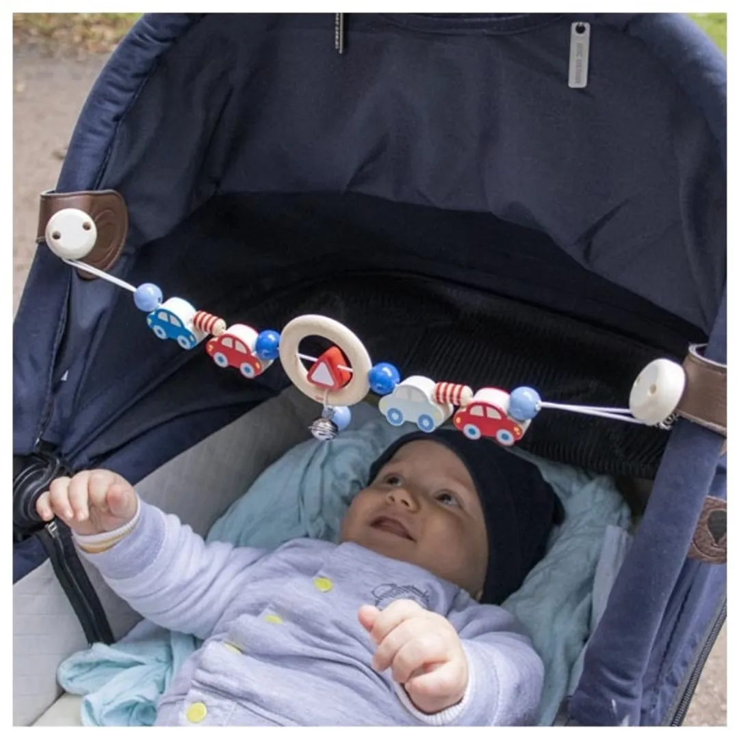 Goki Baby Kinderwagenspanner Meerkleurig - 40cm