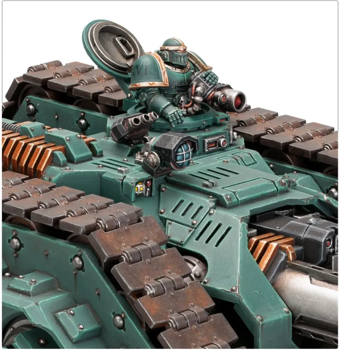 Games Workshop Horus Heresy Cerberus Heavy Tank 221 Onderdelen