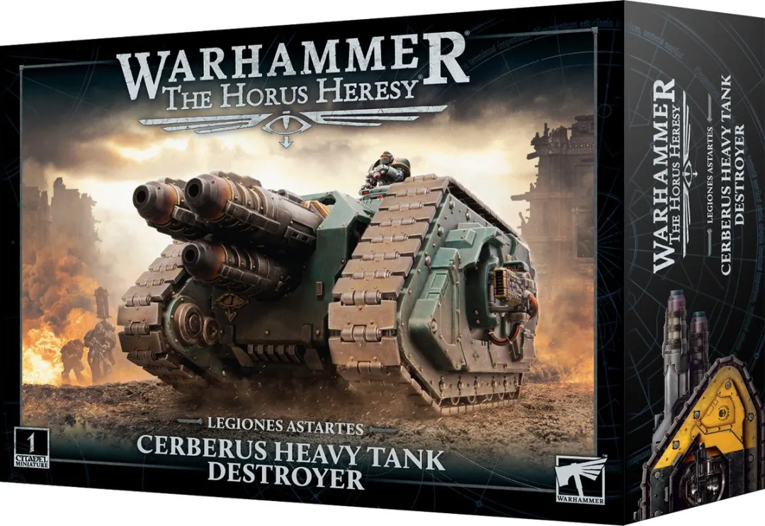 Games Workshop Horus Heresy Cerberus Heavy Tank 221 Onderdelen