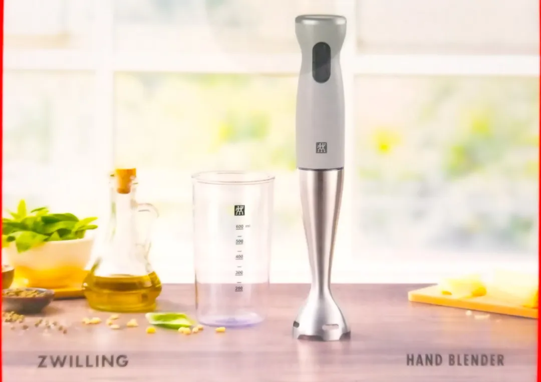 Zwilling RVS Staafmixer 550W - Lichtgrijs