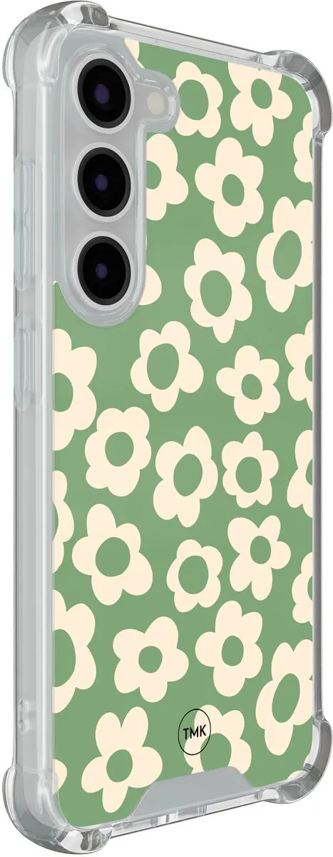Casevibes Shockproof Hoesje Samsung Galaxy S23 - Groen - S/S23/S/028