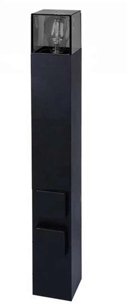 Lybardo Buitenlamp met Sensor Dag/Nacht E27 - Waterdicht Zwart