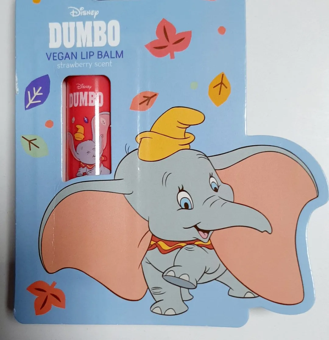 Disney Dombo Vegan Lipbalm - Aardbei 4,3g