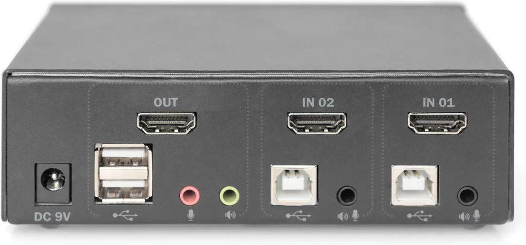 Digitus DS-12870 KVM-switch - 1x USB 2.0
