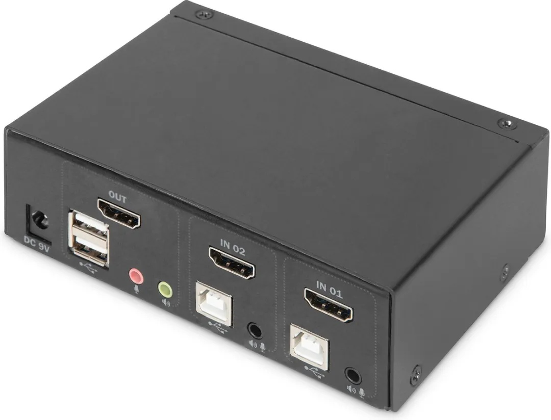 Digitus DS-12870 KVM-switch - 1x USB 2.0