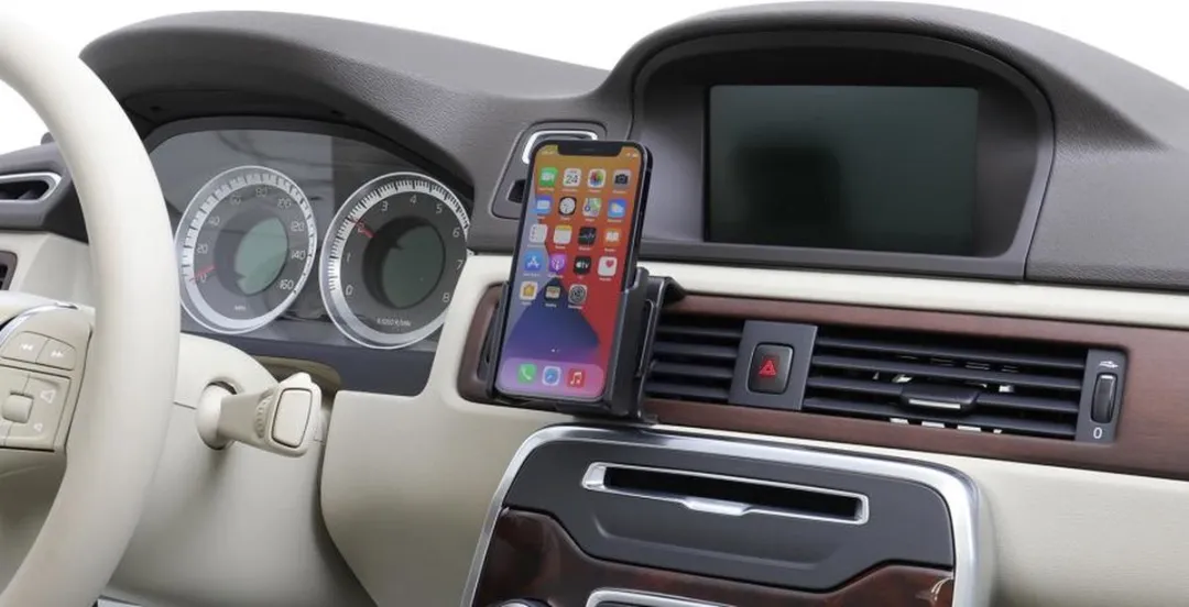 Brodit Houder iPhone 12 Mini Swivelmount - Zwart