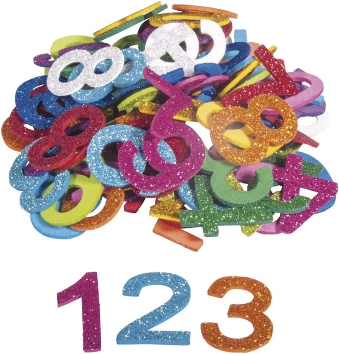 Rayher Foam Cijfers 100 Stuks