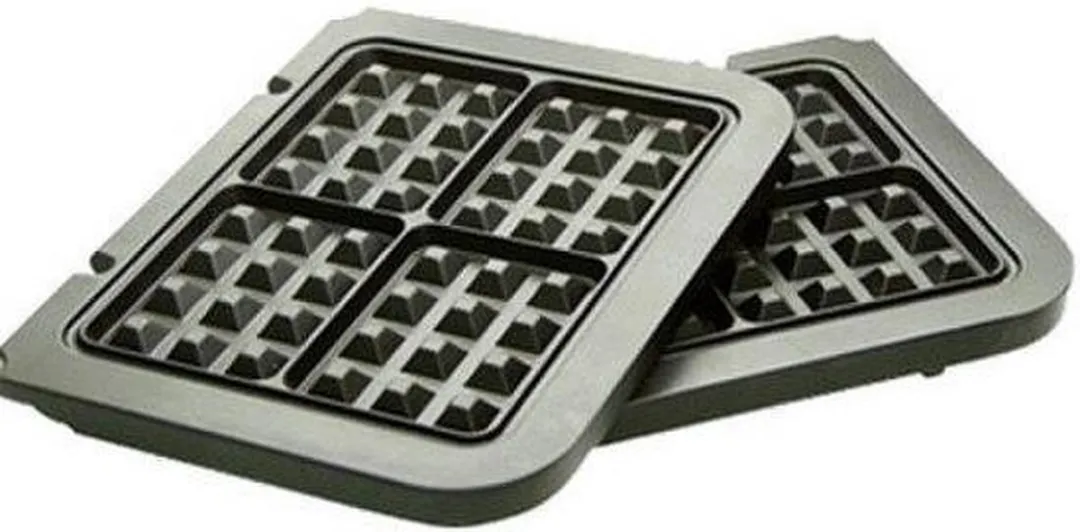 Cuisinart GR020E Wafelplaten - 2 Stuks - Zilver