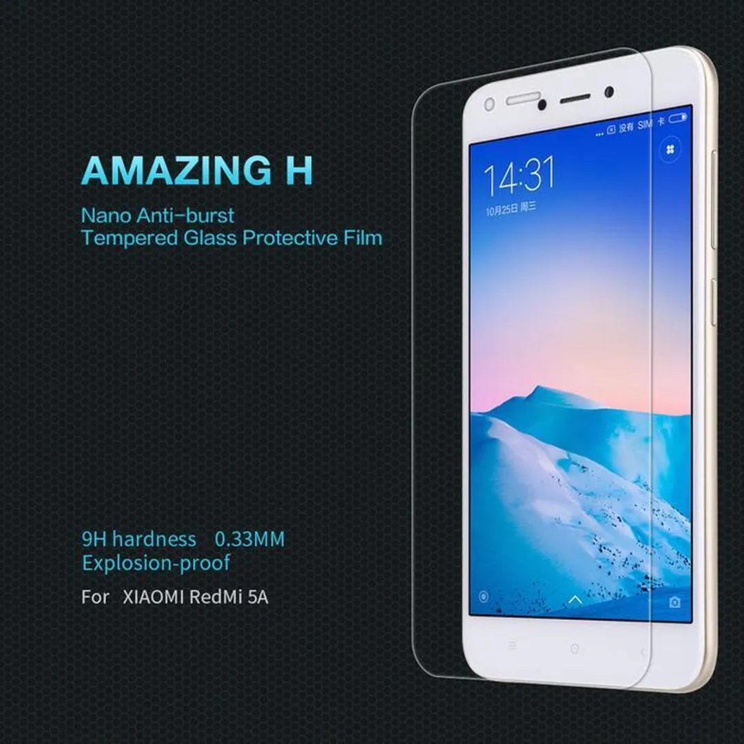Nillkin DisplayFolio 9H Tempered Glass Xiaomi Redmi 5A - afbeelding 2 van 6