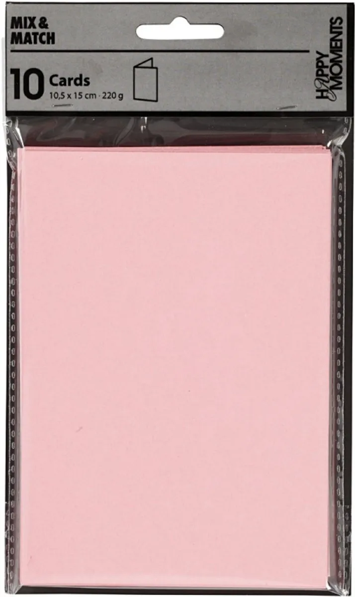 Creativ Company Wenskaart Rose - 10 Stuks