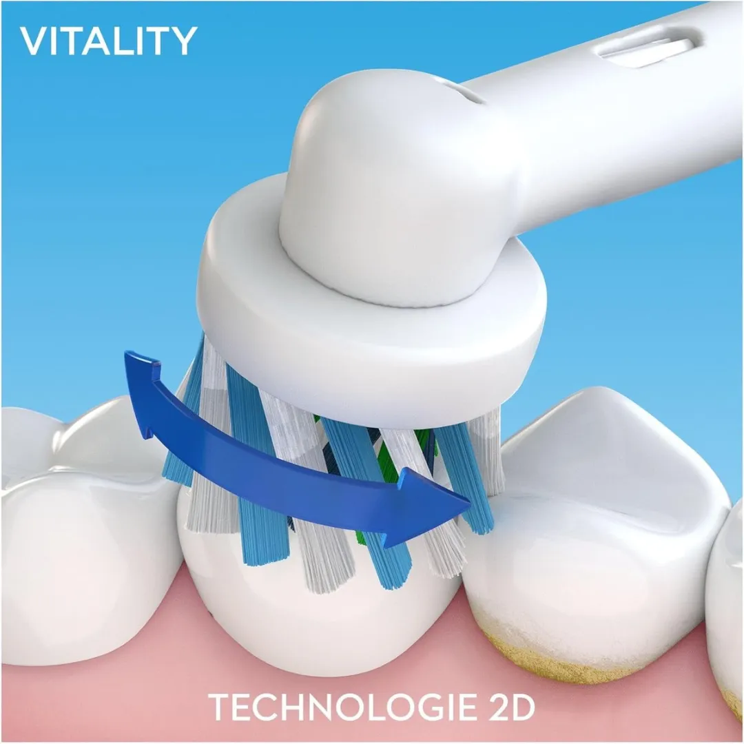 Braun Oral-B Vitality Elektrische Tandenborstel - Zwart/Wit