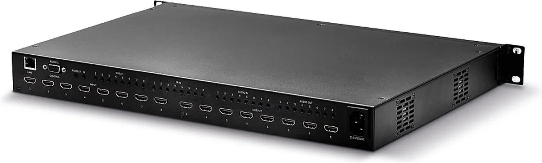 Lindy 38260 HDMI Video Splitter 8x - Zwart - afbeelding 5 van 5