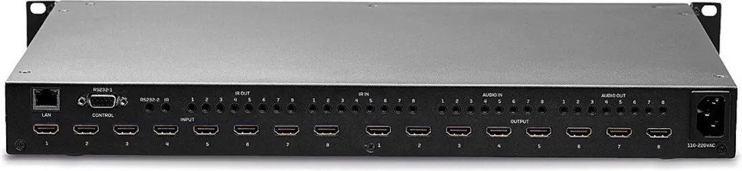 Lindy 38260 HDMI Video Splitter 8x - Zwart - afbeelding 3 van 5