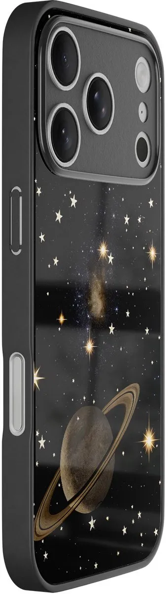 Casevibes iPhone 17 Pro Max Hoesje - Roze Space - TPU Glossy