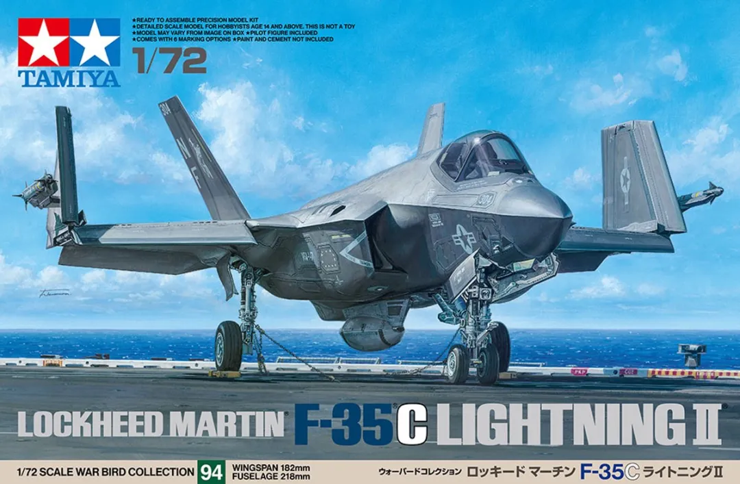 Tamiya 60794 Lockheed Martin F-35C Lightning II Modelbouwpakket