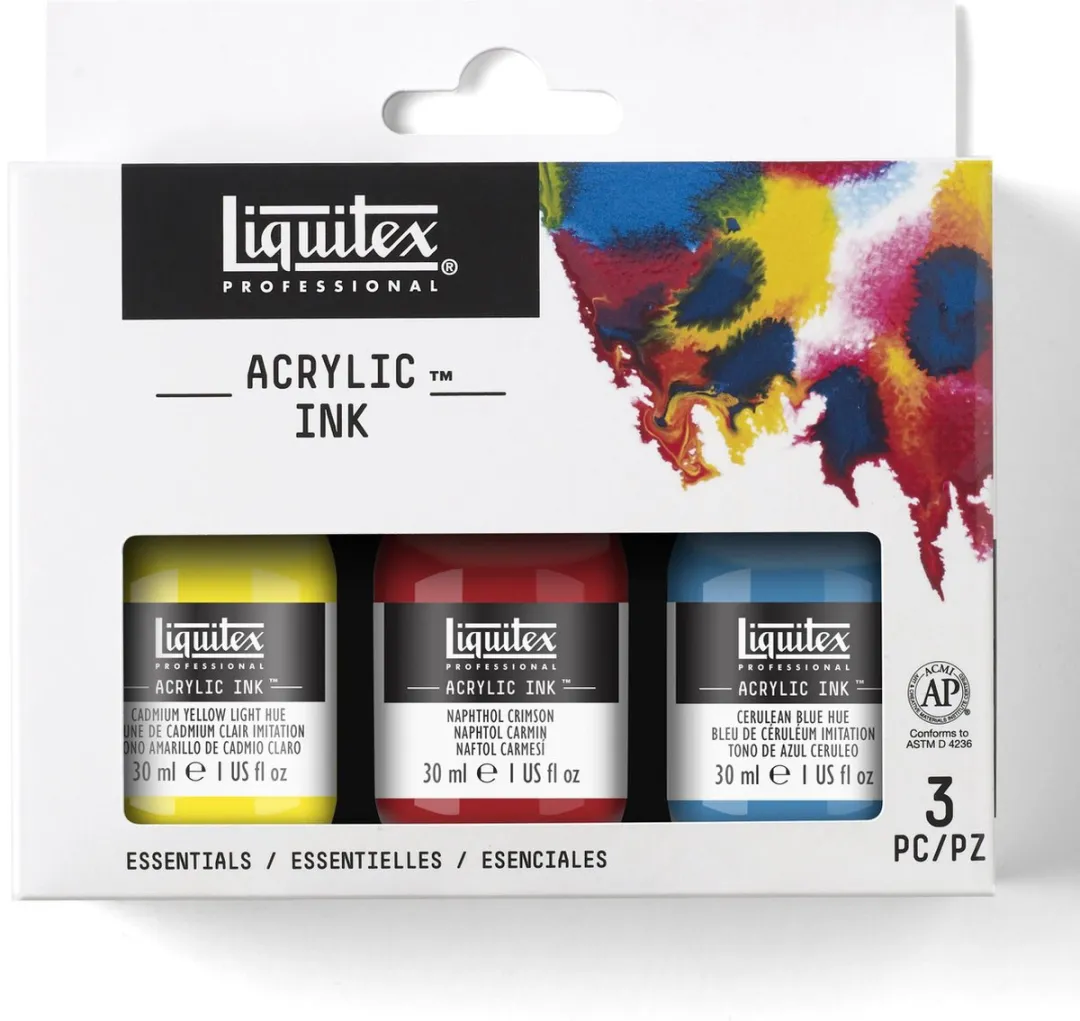 Liquitex Ink! 3-pack Kleuren - 3x30ml