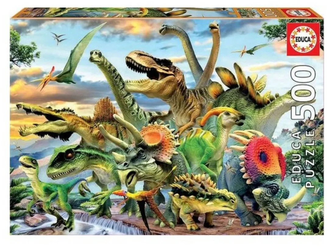 Educa Dinosaurs Puzzle 500 Stuks