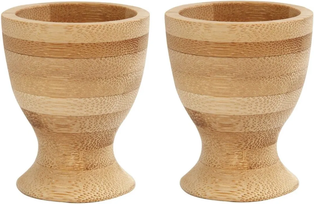Creativ Company Bamboe Eierdop 4,8 cm - Bruin