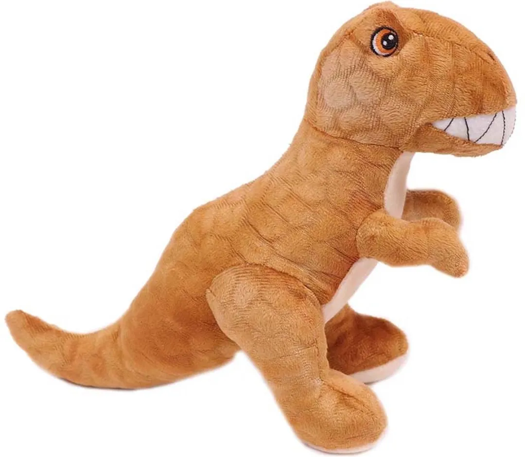 PIA Soft Toys Eco Knuffel T-Rex Bruin 20cm