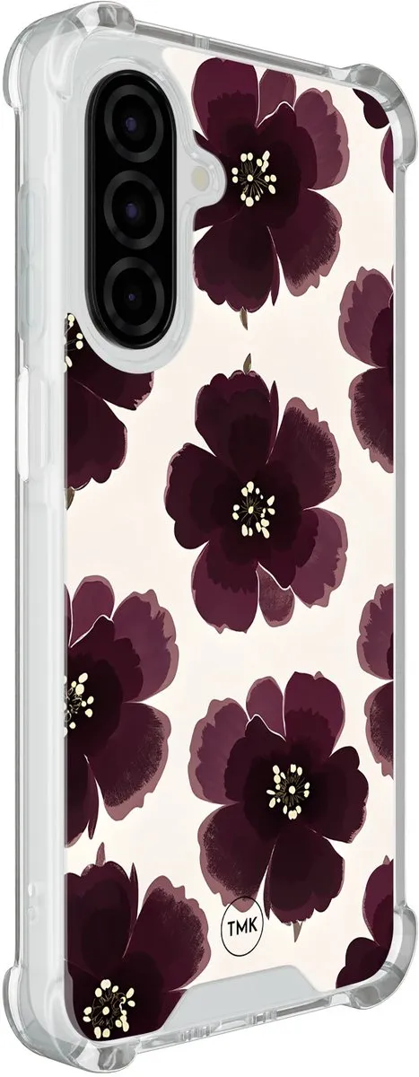 Casevibes S/A26/S/025 Hoesje Samsung Galaxy A26 - Rood Bloemen