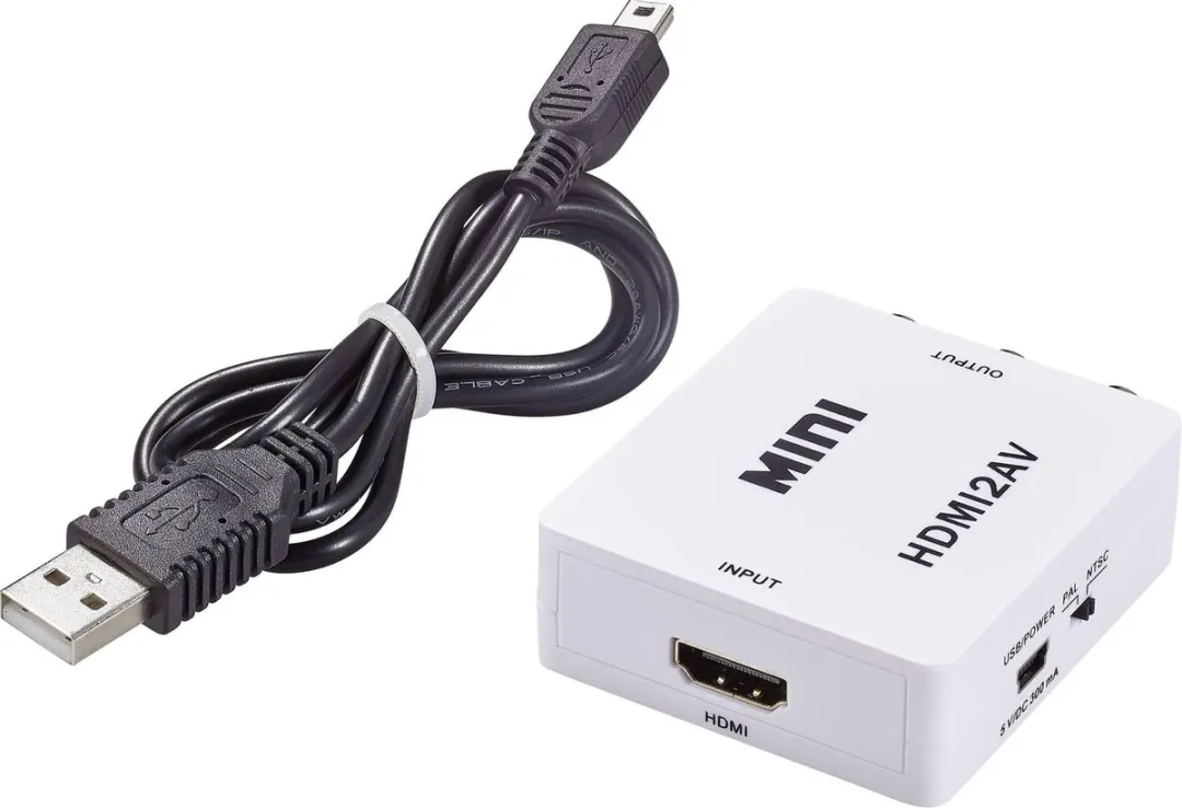 SpeaKa Professional SP-3957148 AV Converter HDMI naar Composite - Wit
