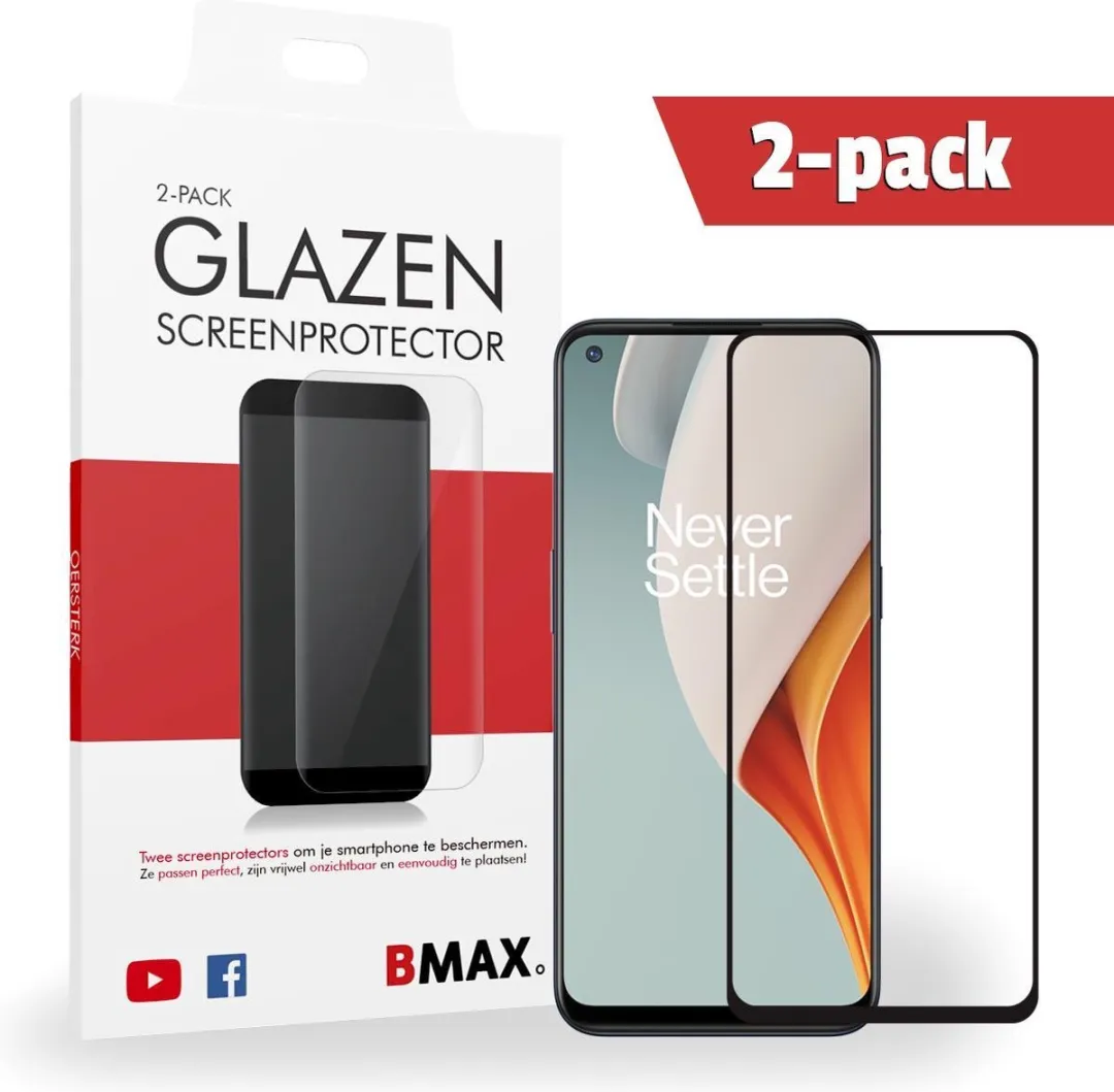 BMAX Screenprotector OnePlus Nord N100