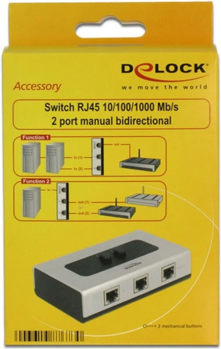 Delock 87673 Netwerk Switch PoE - 3 Poorten - Zwart/Grijs