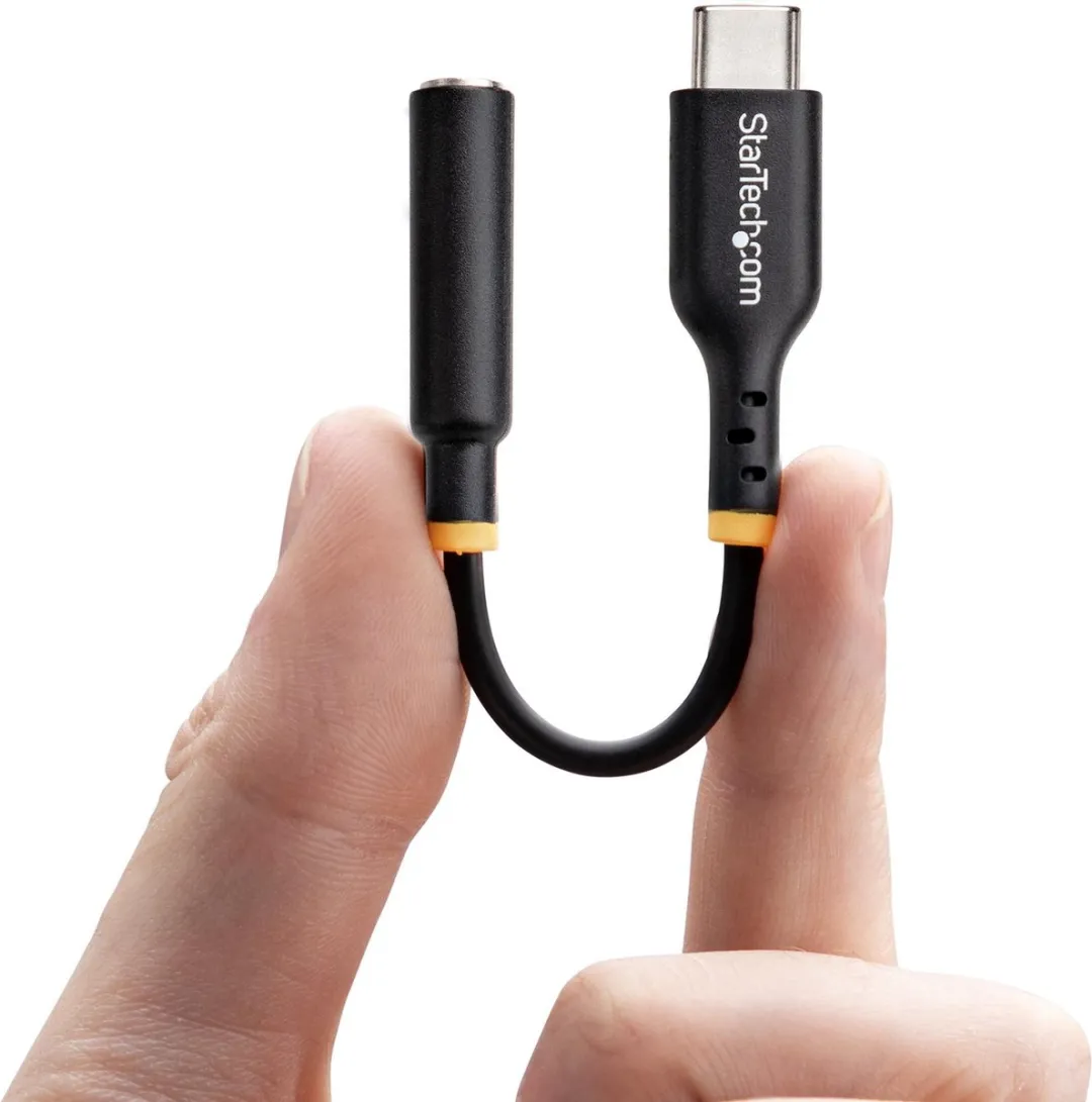 Startech USBCAUDIO2 USB-C naar 3.5mm Audio Adapter - Hi-Fi 32-bit DAC