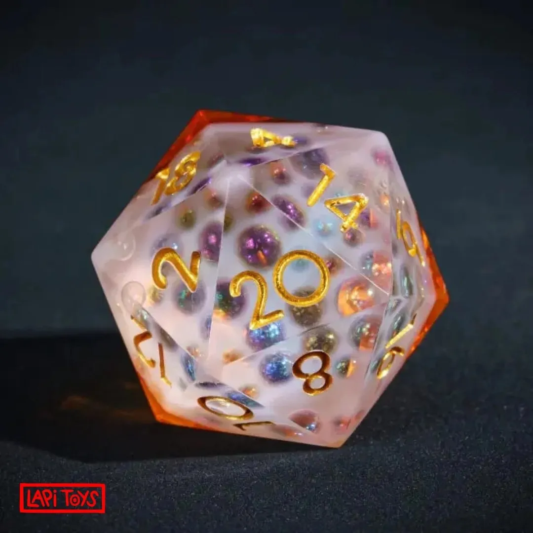 Lapi Toys D&D Dobbelstenen - 7-delig Geel