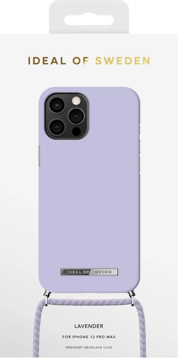 iDeal of Sweden iPhone 12 Pro Max Necklace Case - Lavender - IDNCSU22-I2067-4120 - afbeelding 4 van 4