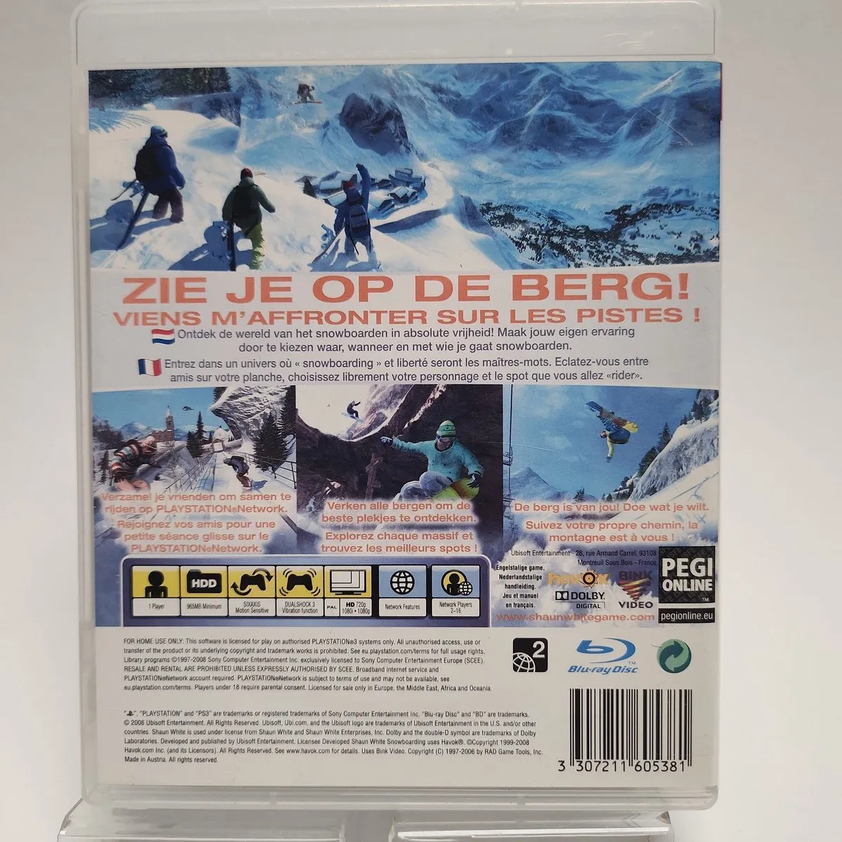 Ubisoft Shaun White Snowboarding PS3 - 1 Speler