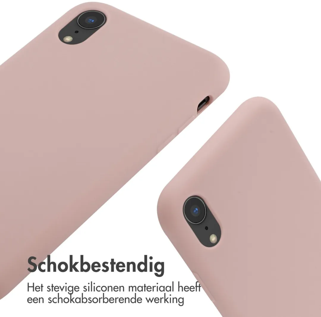 Imoshion Hoesje iPhone XR - Siliconen - Sand Pink