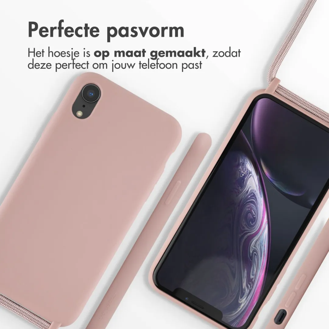 Imoshion Hoesje iPhone XR - Siliconen - Sand Pink - afbeelding 6 van 6