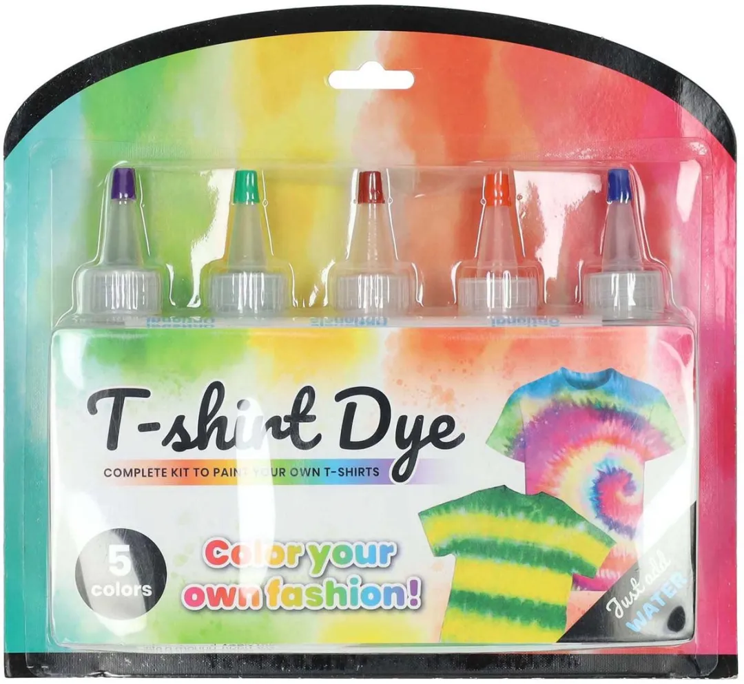 Johntoy T-shirt Tie Dye Set - Multicolor