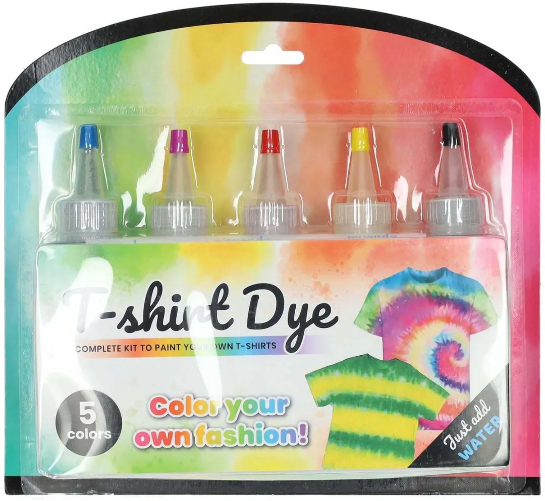 Johntoy T-shirt Tie Dye Set - Multicolor